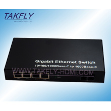 Оптический конвертор Gigabit Ethernet 10/100 / 1000base-T до 1000base-X